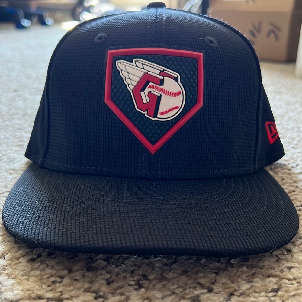 Cleveland Guardians 2022 clubhouse fitted hat size 7.